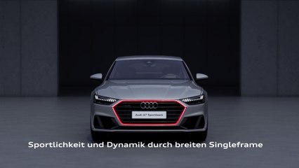 Audi A7 2017 Exterieurdesign animation