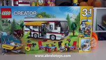 AutoCaravanas de Lujo en Lego Creator 31052 el Pack 3 en 1 para las Vacaciones de Lego Abrelo Toys