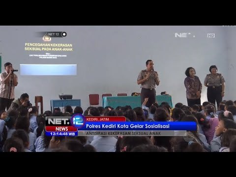 NET12 - Polres Kediri kota gelar sosialisasi ke sekolah dasar