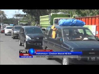 Belasan ribu kendaraan macet sepanjang 40 KM dari Indramayu hingga Cirebon - NET17