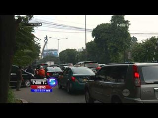 Patung Pancoran Pertama Kalinya dibersihkan - NET5