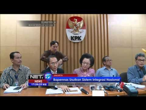 BAPPENAS menyambangi KPK untuk membahas sistem pemberantasan korupsi - NET17