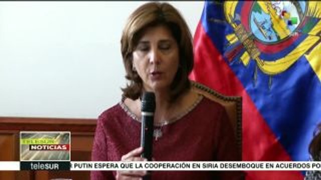 Cancilleres de Colombia y Ecuador se reúnen en Quito