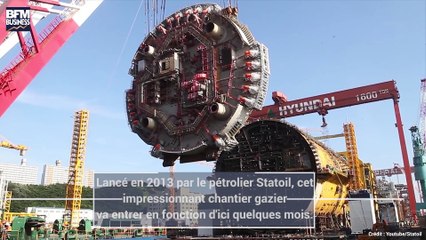 Le colossal chantier gazier de Statoil et sa turbine de 46.000 tonnes