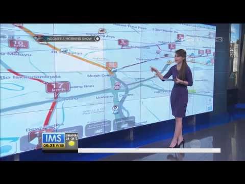 Lalu lintas melalui aplikasi Waze 20 Agustus 2014 - IMS