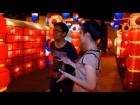 NET5 - Taman lampion wujud mini negeri ginseng jelang HUT Kota Surabaya