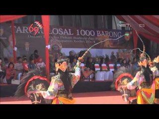 Tradisi 1000 Singo Barong di Kediri -NET5
