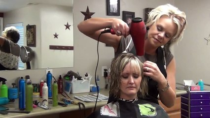 A-Line Haircut With Short Hairstyles and Bangs