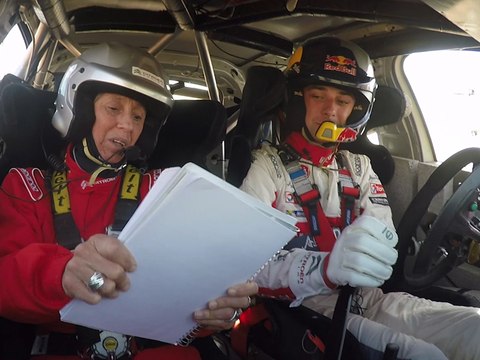 On s'est glissé dans la peau d'un copilote de rallye !