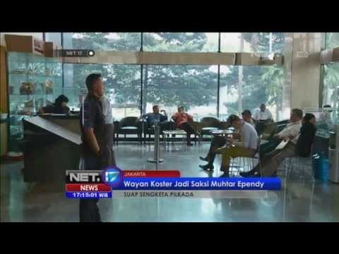 Wayan Koster diperiksa KPK terkait kasus Akil Mochtar - NET17