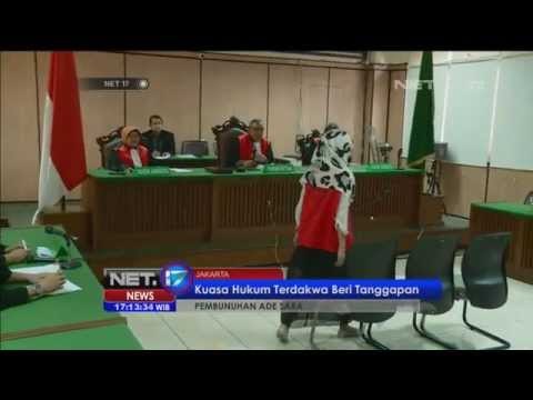 Kuasa hukum terdakwa pembunuh Ade Sara keberatan didakwa pasal pembunuhan berencana - NET17