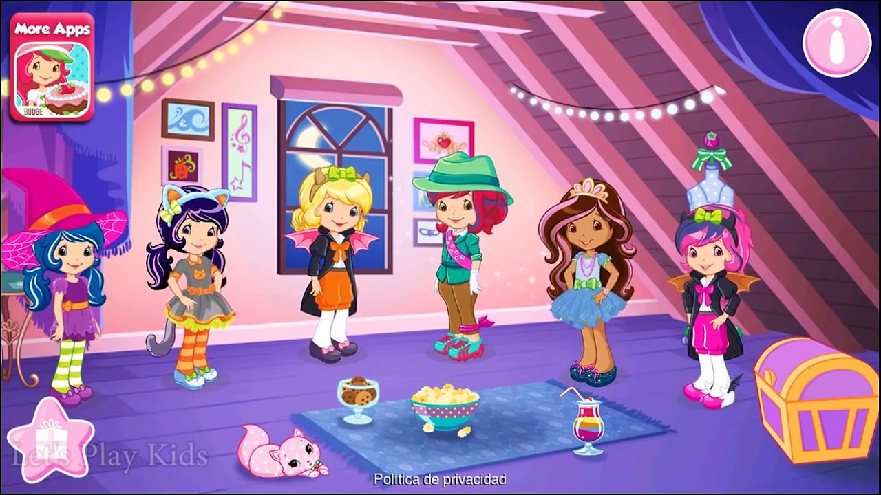 Rosita fresita en español sueños de moda Strawberry Shortcake Dress Up Dreams| Lets Play Kids