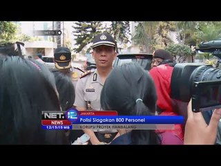 800 Personel kepolisian jaga jelang sidang putusan Anas Urbaningrum - NET12