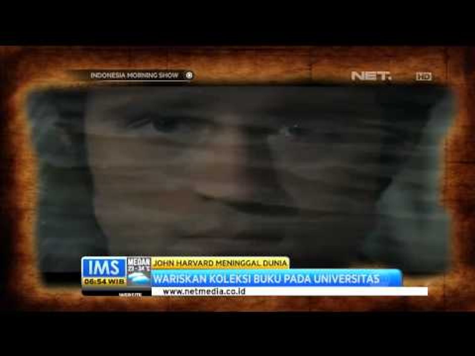 Today's History - 14 September 1638, John Harvard Pendiri Universitas Harvard Meninggal Dunia -IMS