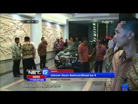Jokowi Meminta Restu SBY untuk Berkoordinasi dengan Kementerian -NET17