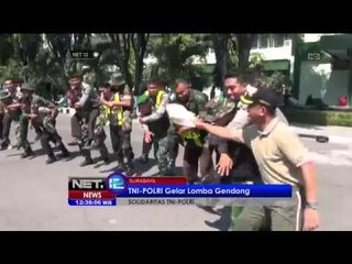 Lomba gendong TNI-POLRI - NET12