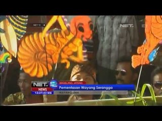 Seniman asal Magelang ciptakan wayang dengan tokoh serangga - NET12