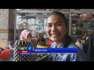 Ikebana dari Sedotan Plastik Karya Kaum Ibu di Medan -NET12