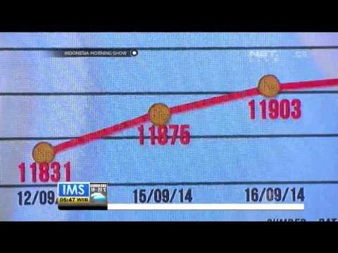 Nilai Tukar Rupiah Terhadap Dolar 12-19 September 2014 - IMS