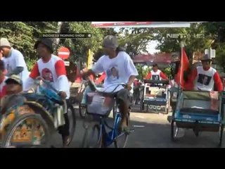 Simpatisan konvoi dukung Jokowi dan Kiai gelar deklarasi dukung Prabowo - IMS