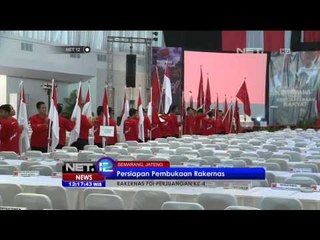 Agenda Rapat Kerja Nasional PDI Perjuangan di Semarang -NET12