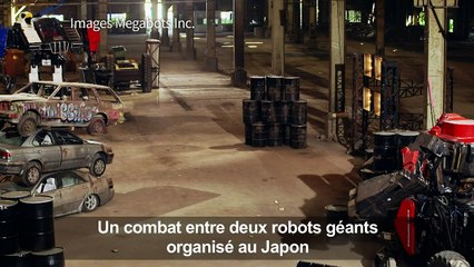 Comabt de robots géants au Japon