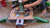Thomas and Friends Wooden Playtime Biggest Thomas Train Track Layout! | Playing with Trains