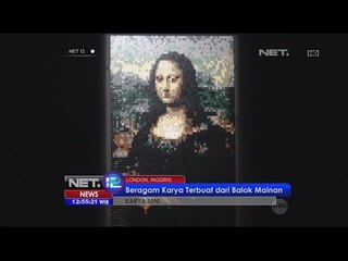 Download Video: Karya seni beragam karya terbuat dari balok mainan - NET12