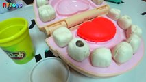 DOKTOR DOH Doktor Matkap U Dolum Çalma Oyun Hamur Oyuncakları ile Diş Hekimi Vermek