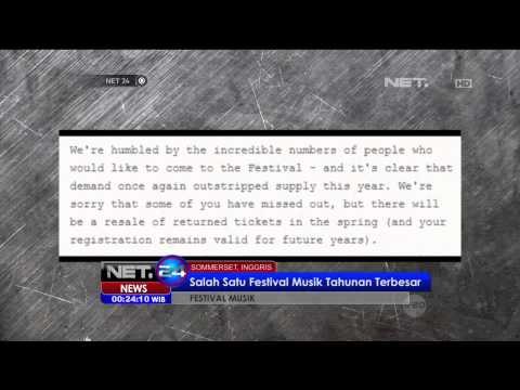 Tiket Glastonbury 2015 Sudah Habis Terjual dalam 30 Menit -NET24