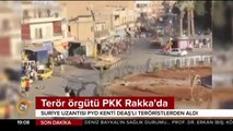 Terör örgütü PKK Rakka'da