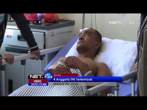 4 Anggota TNI di Batam Tertembak Saat Bentrok dengan Anggota Polri -NET24