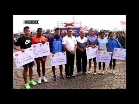 Lomba Lari 10km HUT TNI Ke 69 di Surabaya - NETJATIM