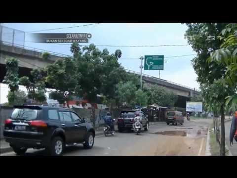 Jalur alternatif di Bekasi terus diperbaiki jelang mudik - NET17