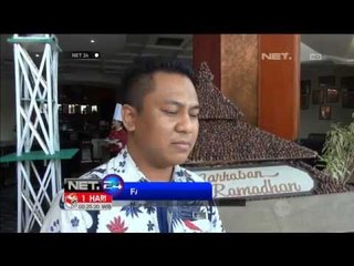 Ratusan Kurma Disusun Menjadi Miniatur Masjid -NET24