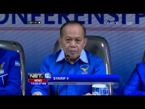 Partai Demokrat gelar konferensi pers terkait sidang paripurna pengesahan UU Pilkada - NET12