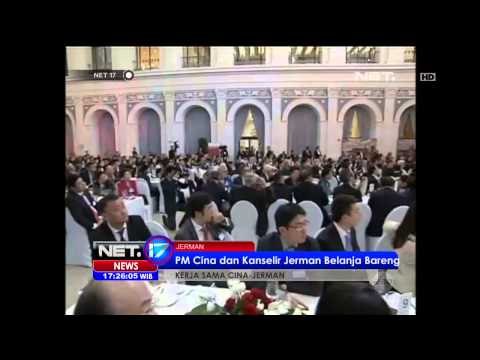 Perdana Menteri Cina Kunjungi Sebuah Supermarket di Berlin -NET17