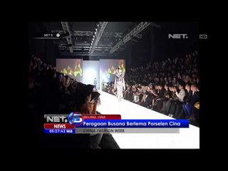 Peragaan busana bertema Porselen Cina - NET5