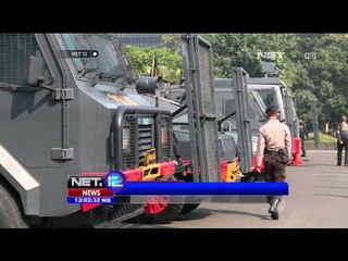 Gladi Bersih Pengamanan Pelantikan Jokowi-JK -NET12