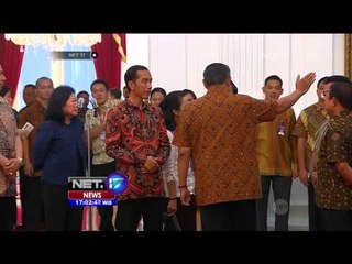 Jokowi Berkeliling Istana Kepresidenan -NET17