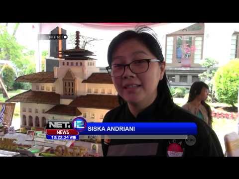 Miniatur Gedung Sate Dari Berbagai Kue Tradisional - NET12