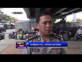 Tim gabungan siaga amankan wilayah di Makassar untuk kedatangan Presiden Jokowi - NET17