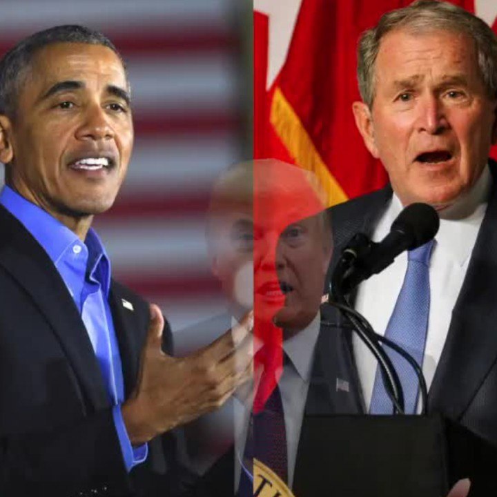 Les oreilles de Donald Trump sifflent après les piques de Bush et Obama