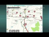 Kondisi lalu lintas secara real time melalui aplikasi Waze 10 November 2014 - IMS