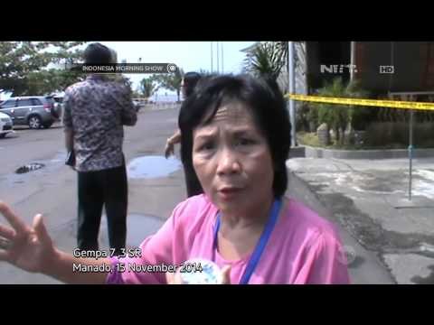 Kepanikan gempa Manado - IMS