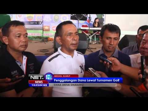 Komando Daerah Militer Bukit Barisan Adakan Turnamen Golf Peduli Sinabung -NET12