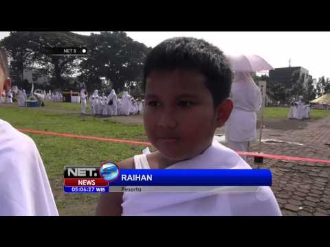 Pelajar di Sukabumi Ikuti Manasik Haji dan Umrah - NET5