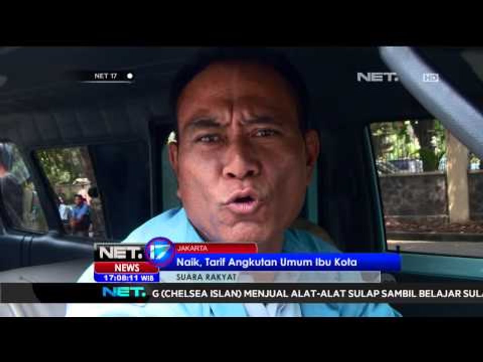 Sopir Mobil Angkutan Umum DKI Jakarta Masih Keberatan dengan Tarif Baru -NET17