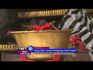 Harga cabai naik, omset pedagang anjlok - NET12