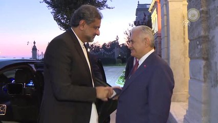 Başbakan Yıldırım Pakistan Başbakanı Abbasi ile Görüştü
